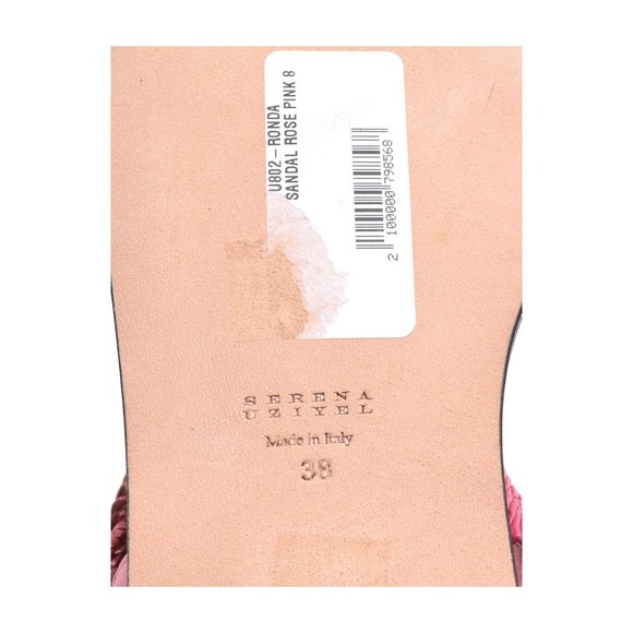 Serena Uziyel Ronda Braided Slingback Sandal 38 / 8 New - Picture 7 of 8